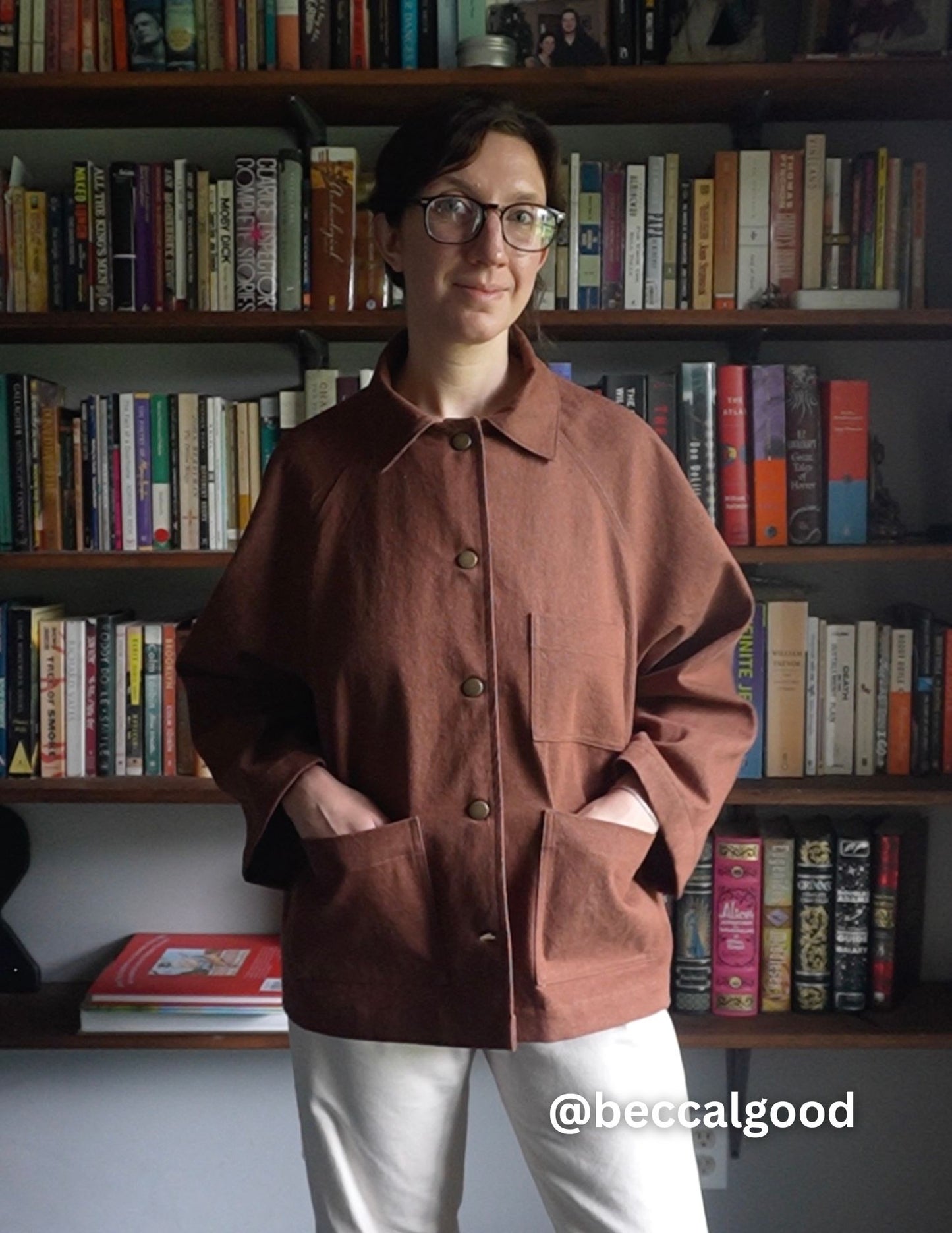 Marzipan Maker's Coat - PDF Sewing Pattern