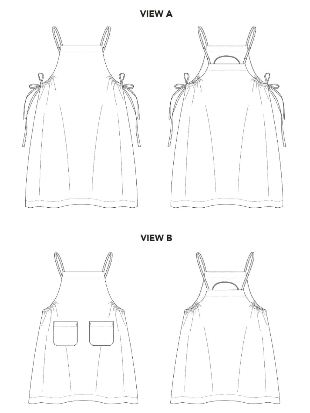 Valley Pinafore - PDF Sewing Pattern