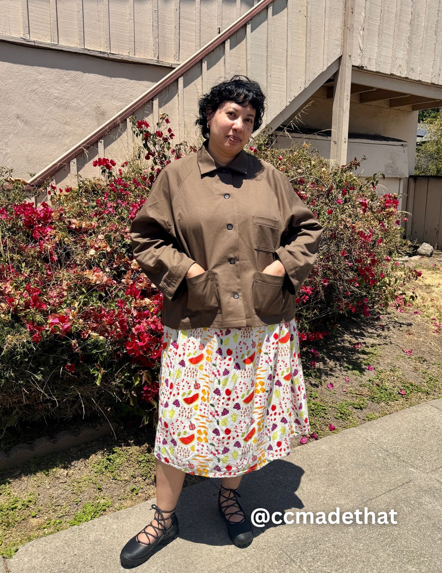 Marzipan Maker's Coat - PDF Sewing Pattern