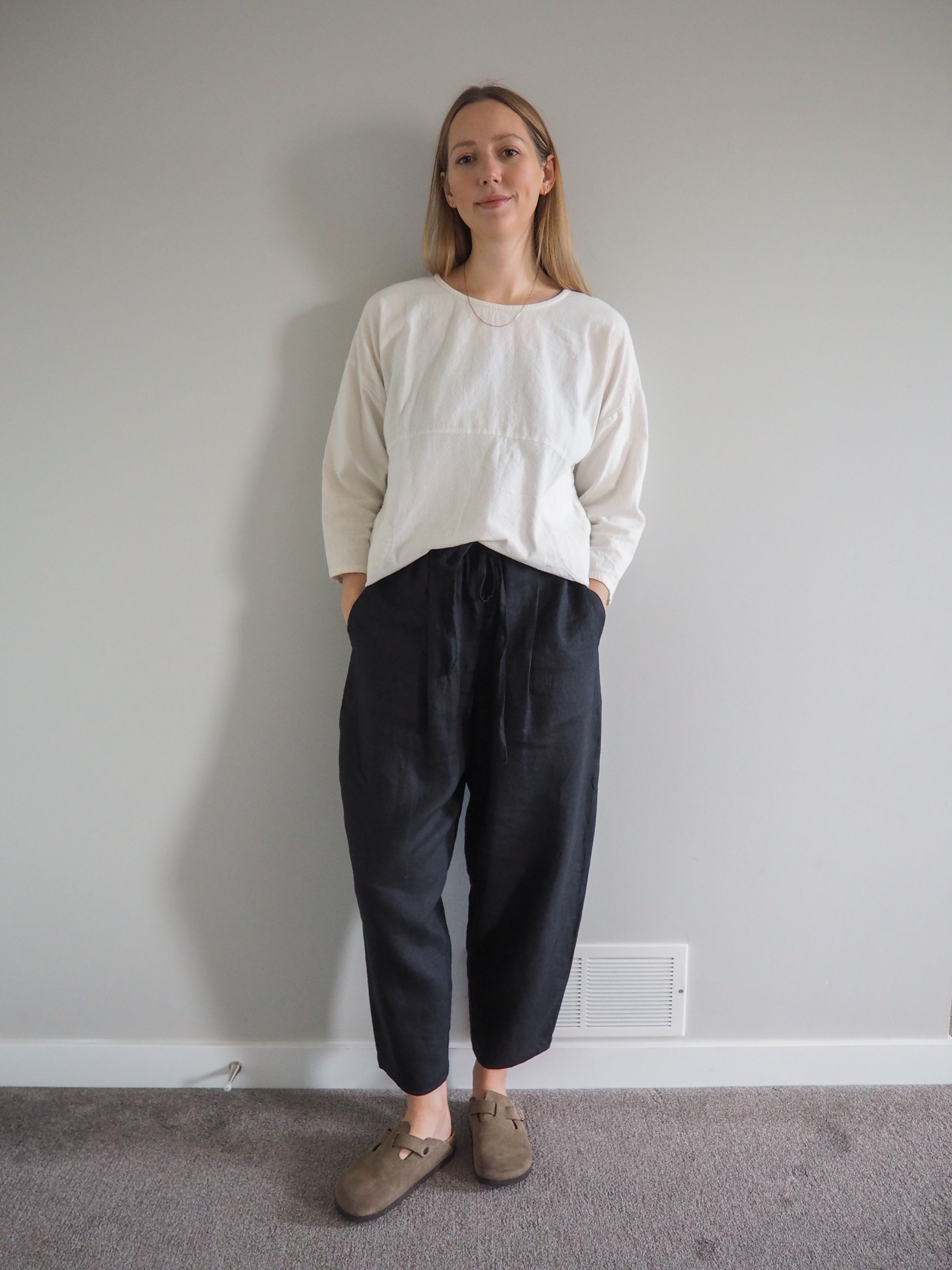 パンツ satin Water pants frey Fluid Satin Bias Pant in Pants & Shorts | Vince