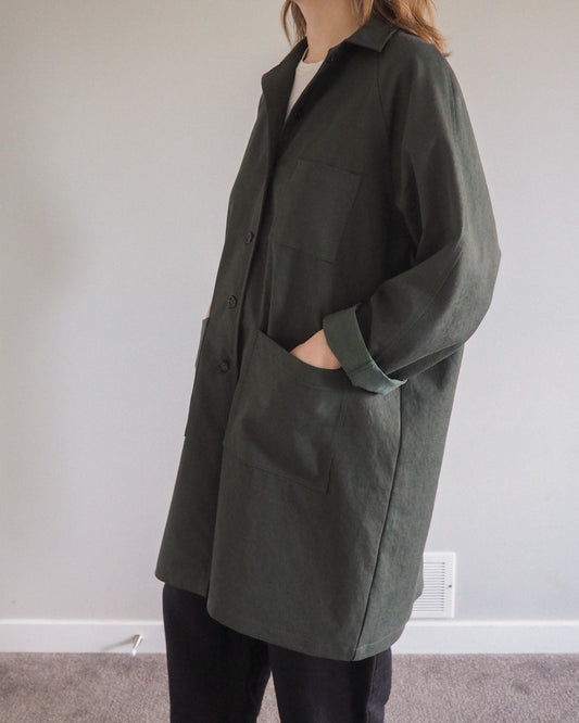 Marzipan Maker's Coat - PDF Sewing Pattern
