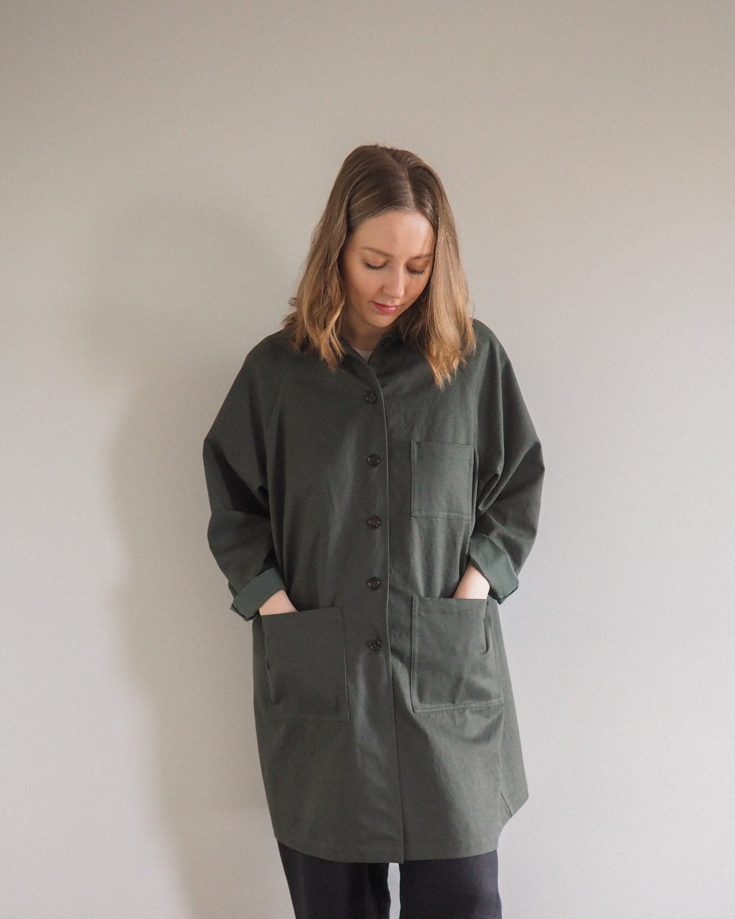 Marzipan Maker's Coat - PDF Sewing Pattern
