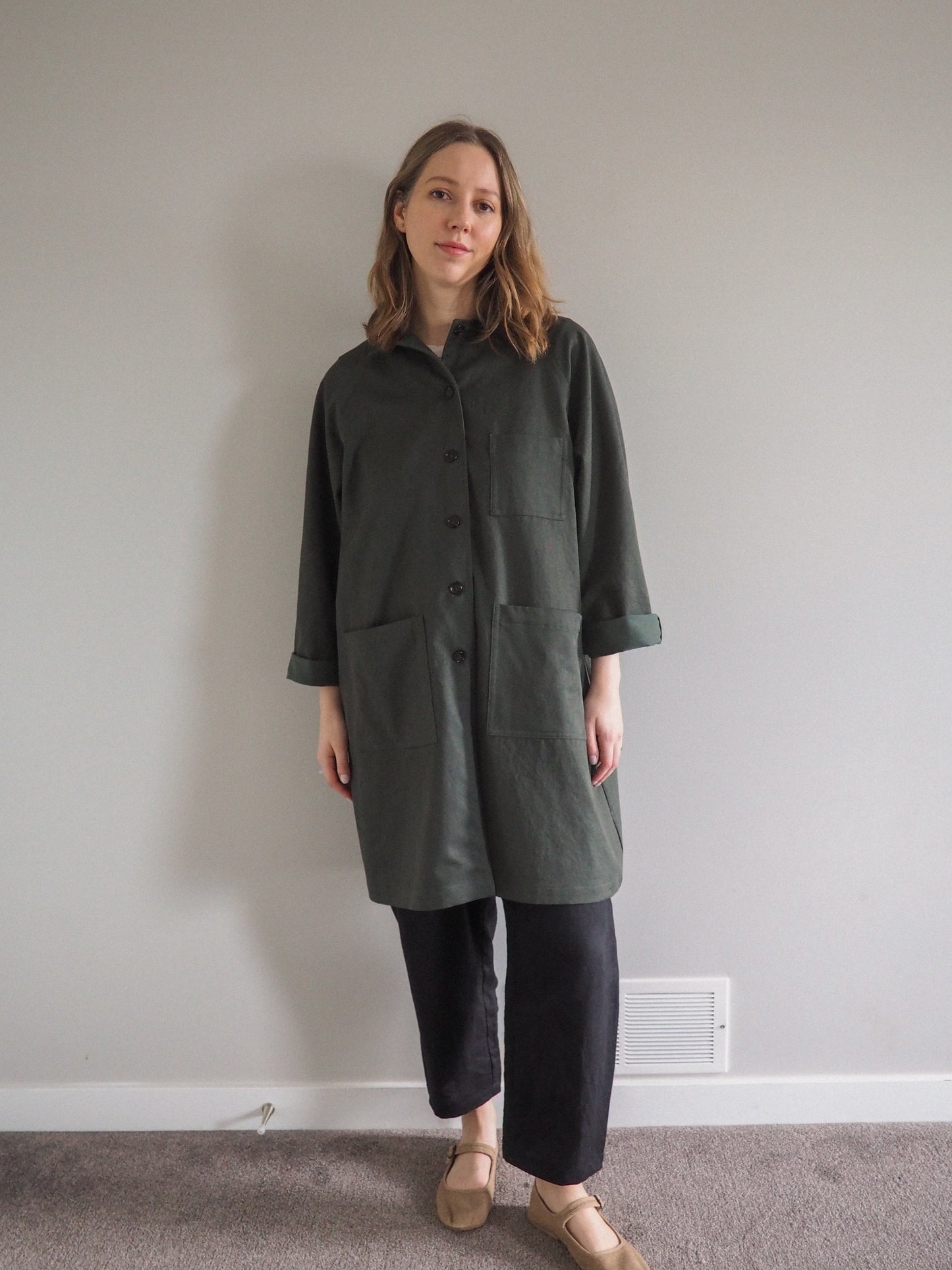 Marzipan Maker's Coat - PDF Sewing Pattern