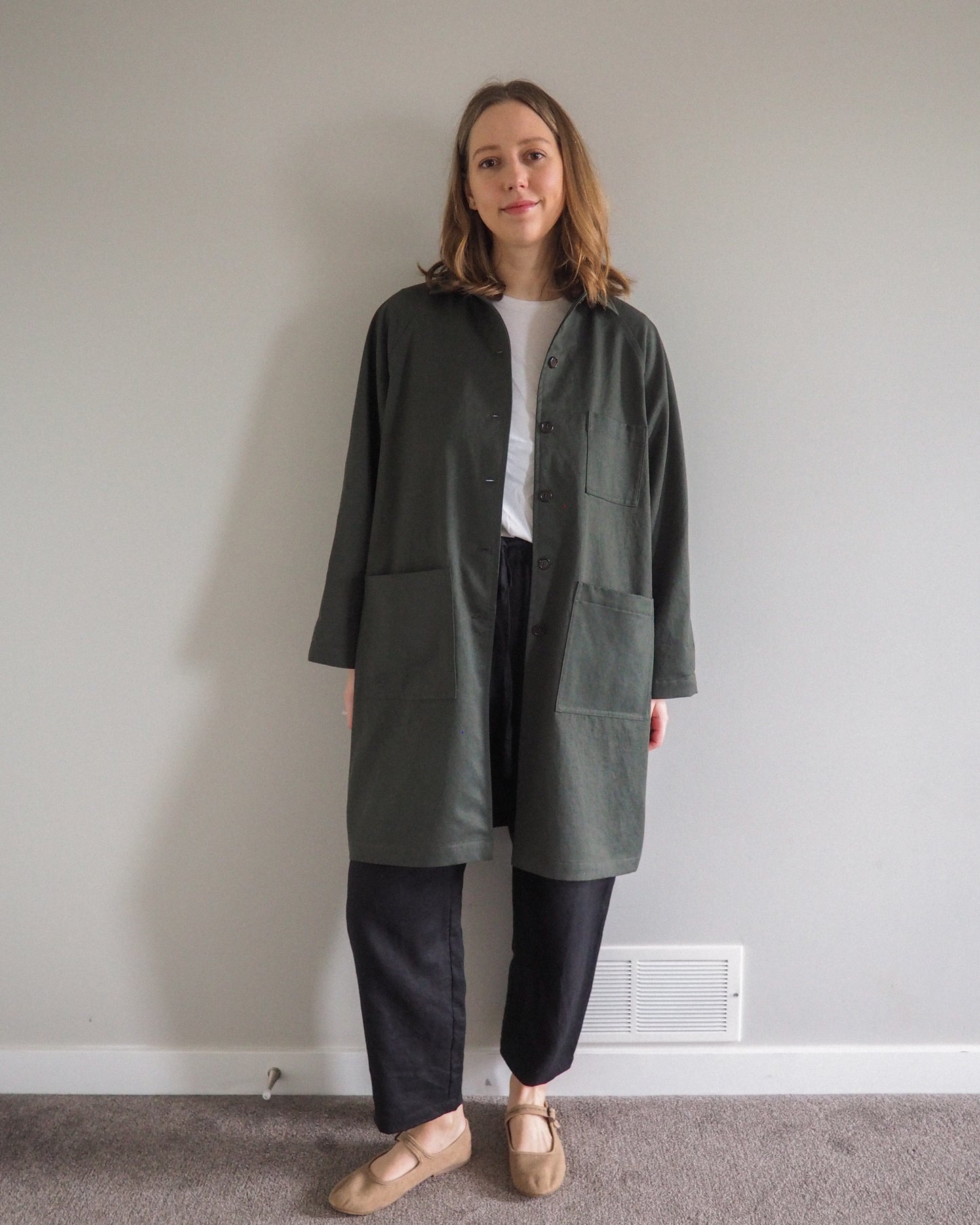 Marzipan Maker's Coat - PDF Sewing Pattern